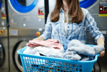 Professional laundry service - Fresh clean clothes delivered to your doorstep